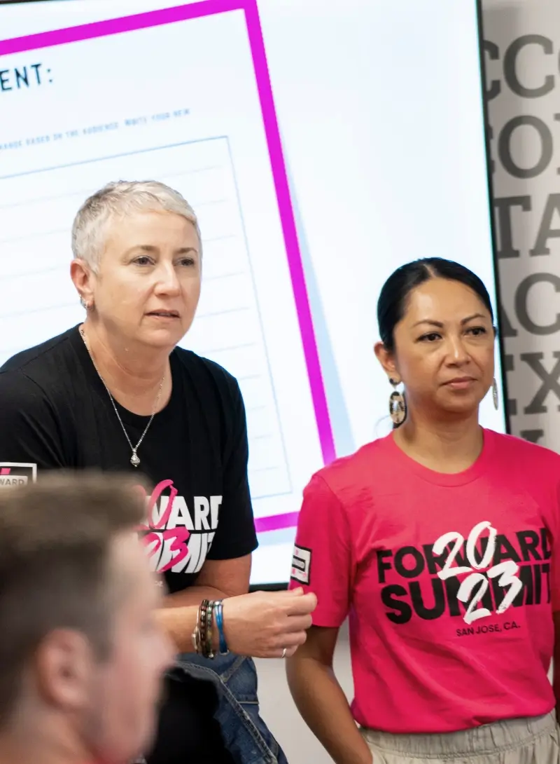 Clear Digital Agency Team doing Strategy on a Website Redesign