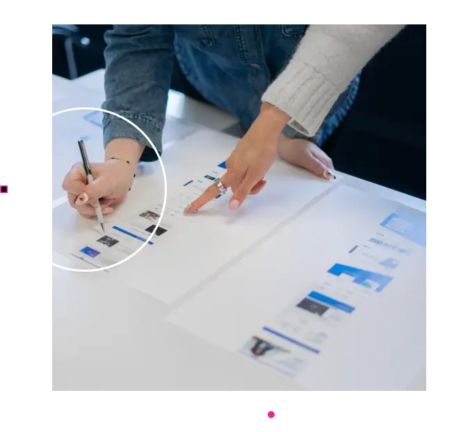 Creative team providing professional web design, website redesign, and digital marketing services