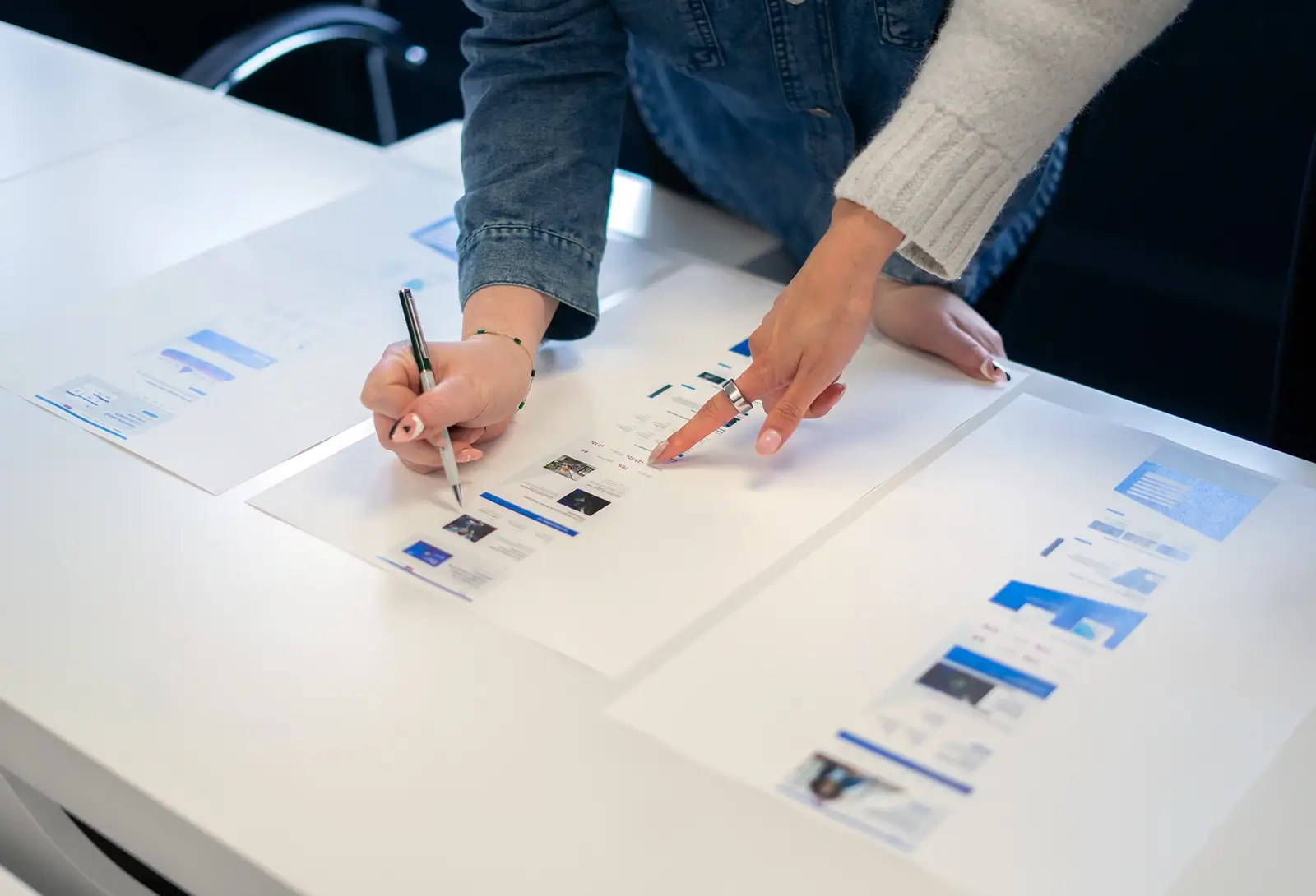 Clear Digital team background representing B2B UX, web design, and brand strategy excellence.