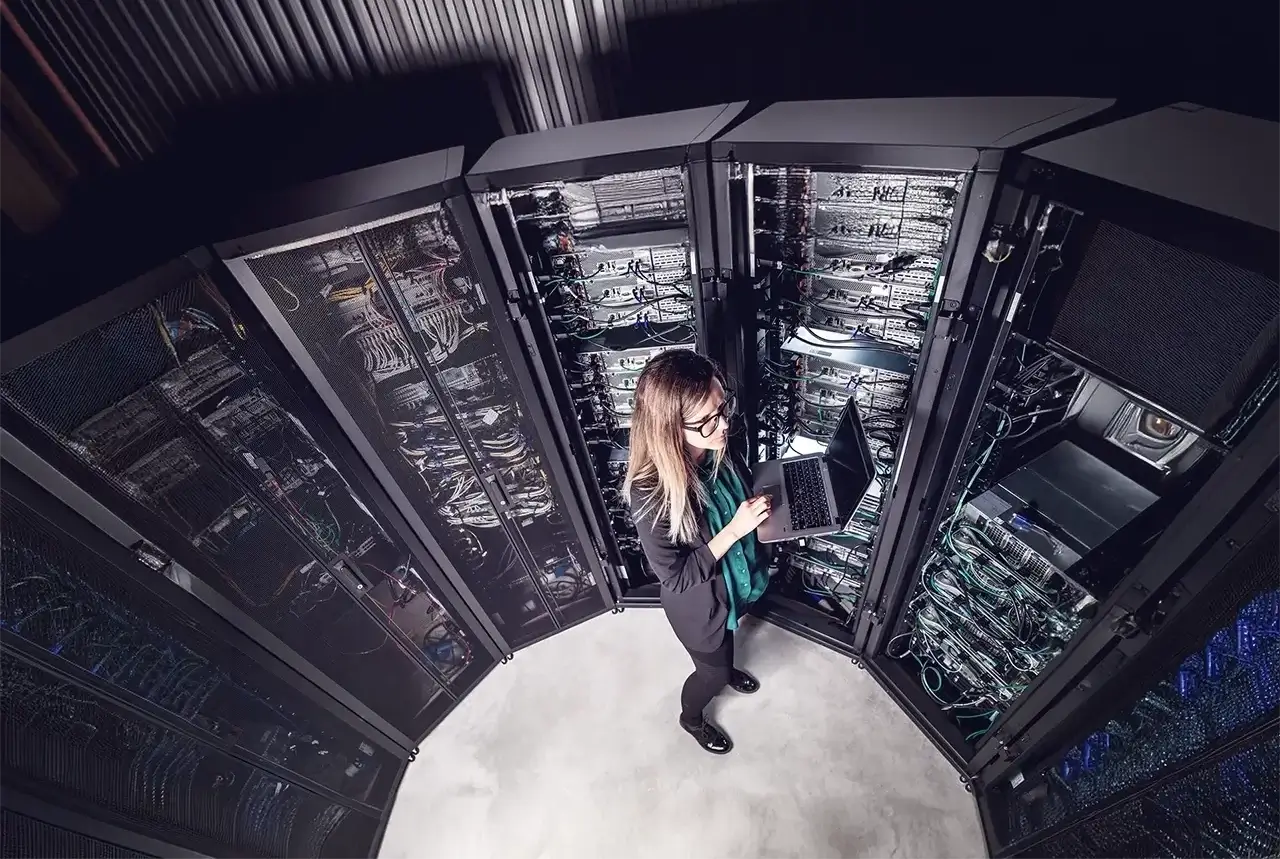 Clear Digital's hero image showcasing digital experiences, website design, and branding solutions for technology companies.