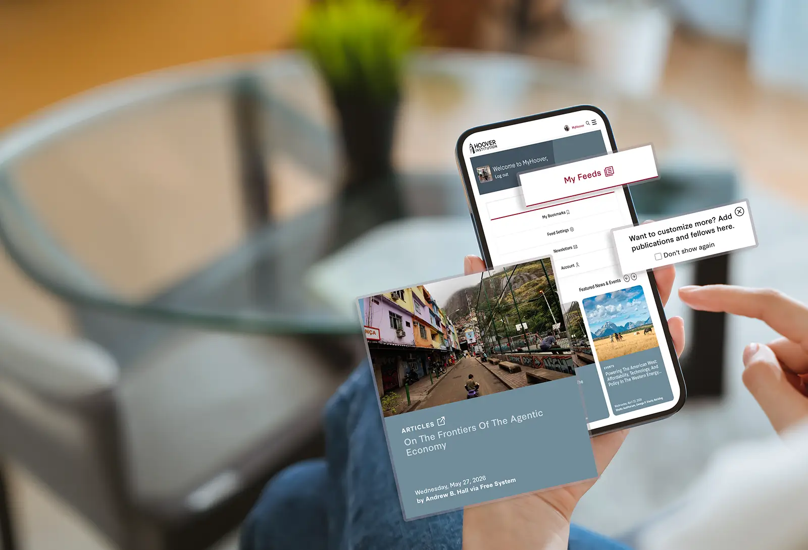 Clear Digital Case Study Background Image for Hoover Institute