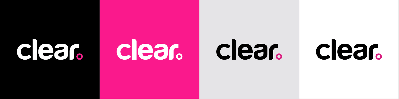 Clear logos