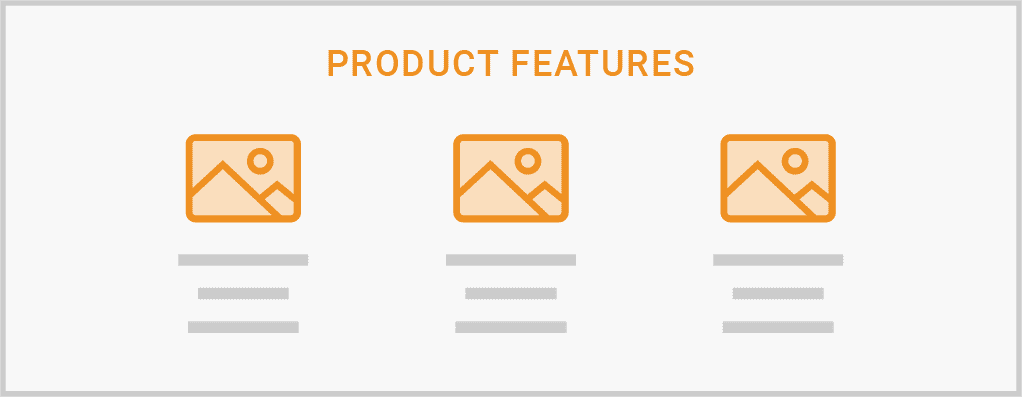 Product and Features of B2B Websites