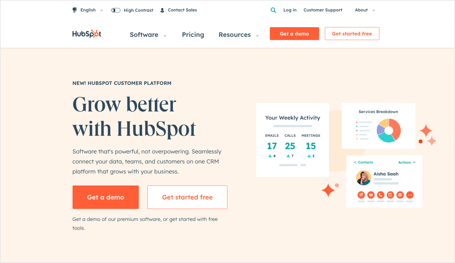 Hubspot for B2B Websites