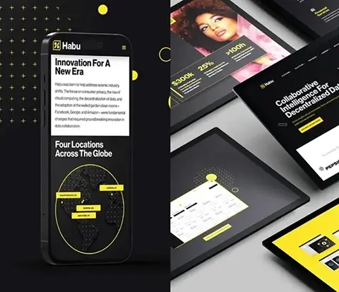 Habu B2B website design and digital marketing project by Clear Digital